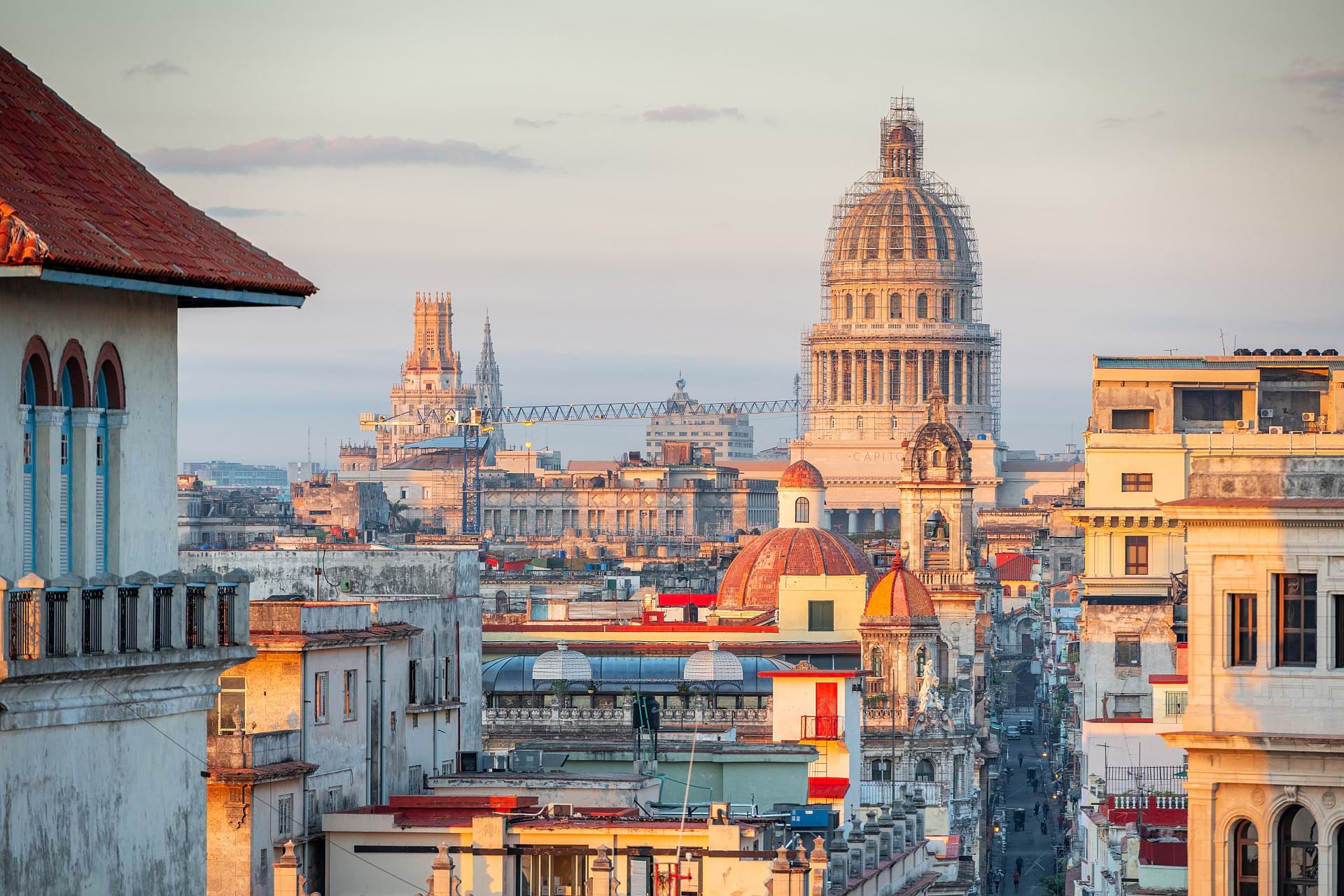 Paisaje de la ciudad de La Habana